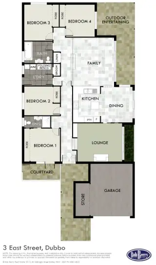 Floorplan of Homely house listing, 3 East Street, Dubbo NSW 2830