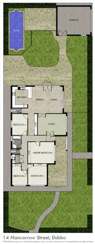Floorplan of Homely house listing, 14 Nancarrow Street, Dubbo NSW 2830