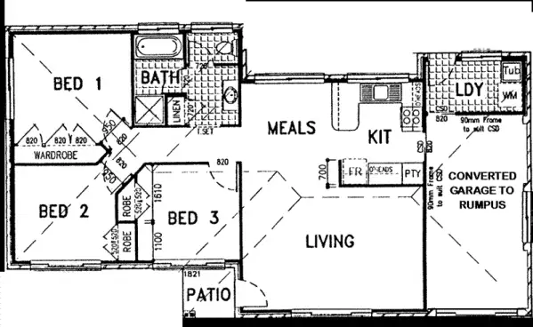 Floorplan of Homely house listing, 10 Kingfisher Street, Dubbo NSW 2830