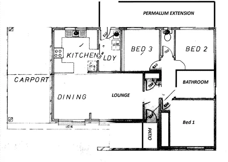 Floorplan of Homely house listing, 206 Cobra Street, Dubbo NSW 2830
