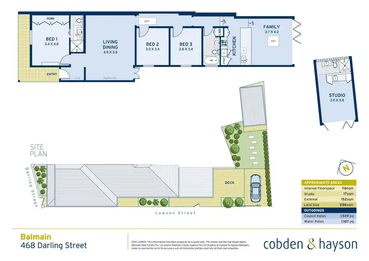 Floorplan of Homely house listing, 468 Darling Street, Balmain NSW 2041