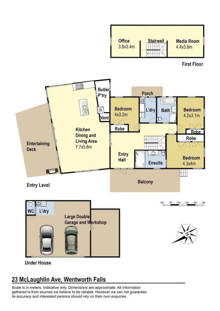 Floorplan of Homely house listing, 23 McLaughlin Avenue, Wentworth Falls NSW 2782