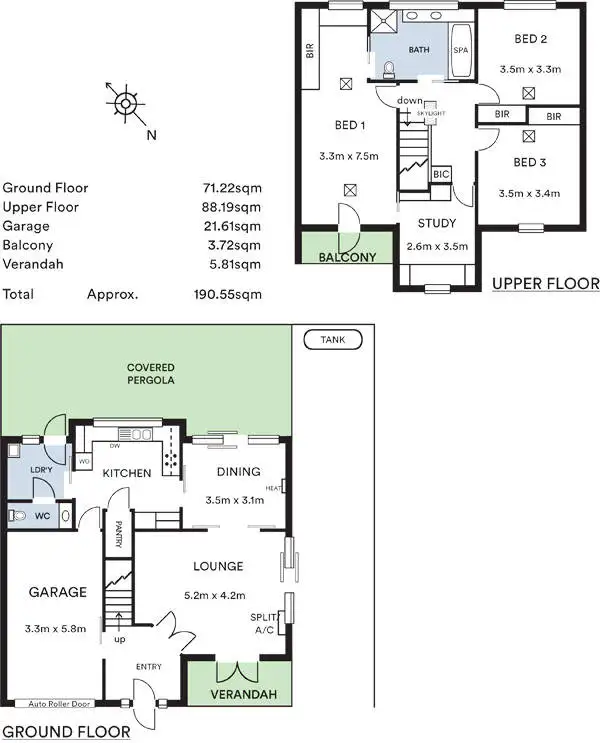 Floorplan of Homely house listing, 1B St Andrews Street, Walkerville SA 5081