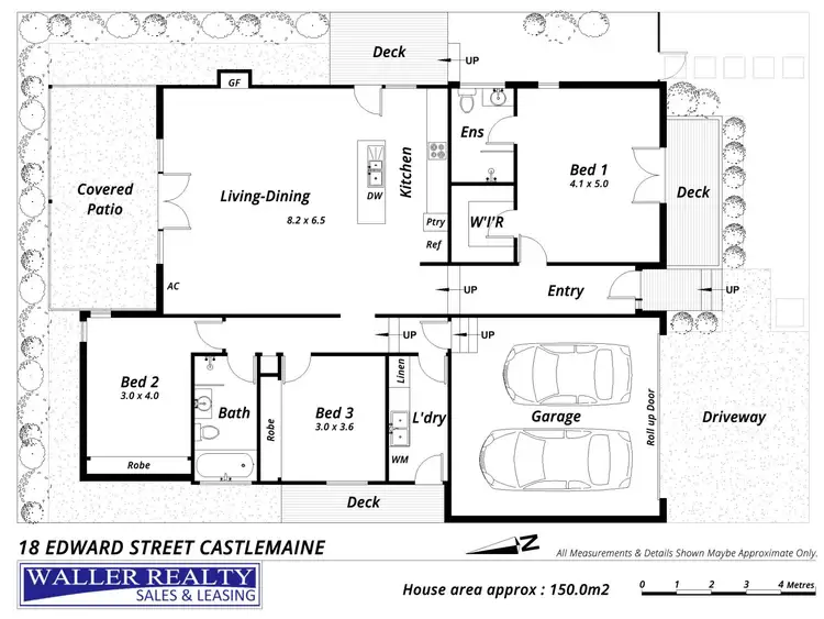 Floorplan of Homely house listing, 18 Edward Street, Castlemaine VIC 3450
