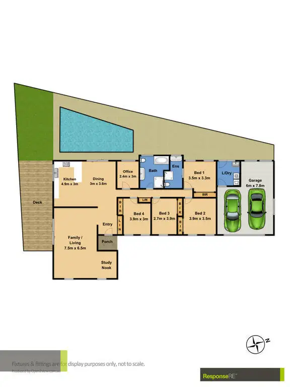 Floorplan of Homely house listing, 71 Marton Crescent, Kings Langley NSW 2147