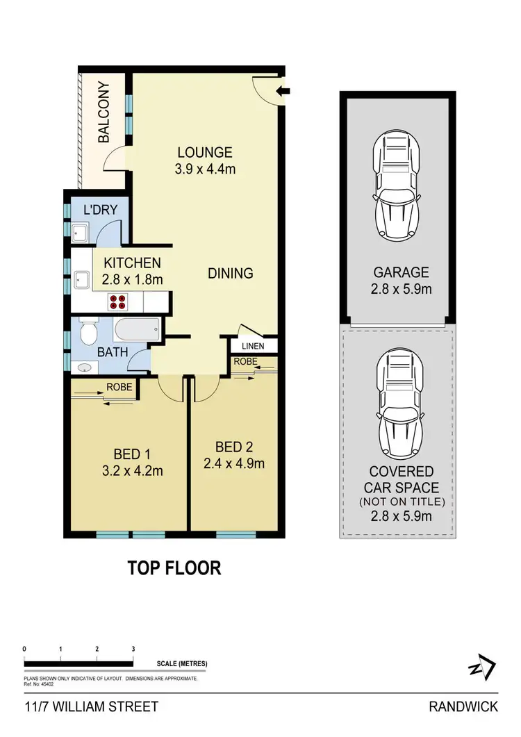Floorplan of Homely apartment listing, 11/7 William Street, Randwick NSW 2031