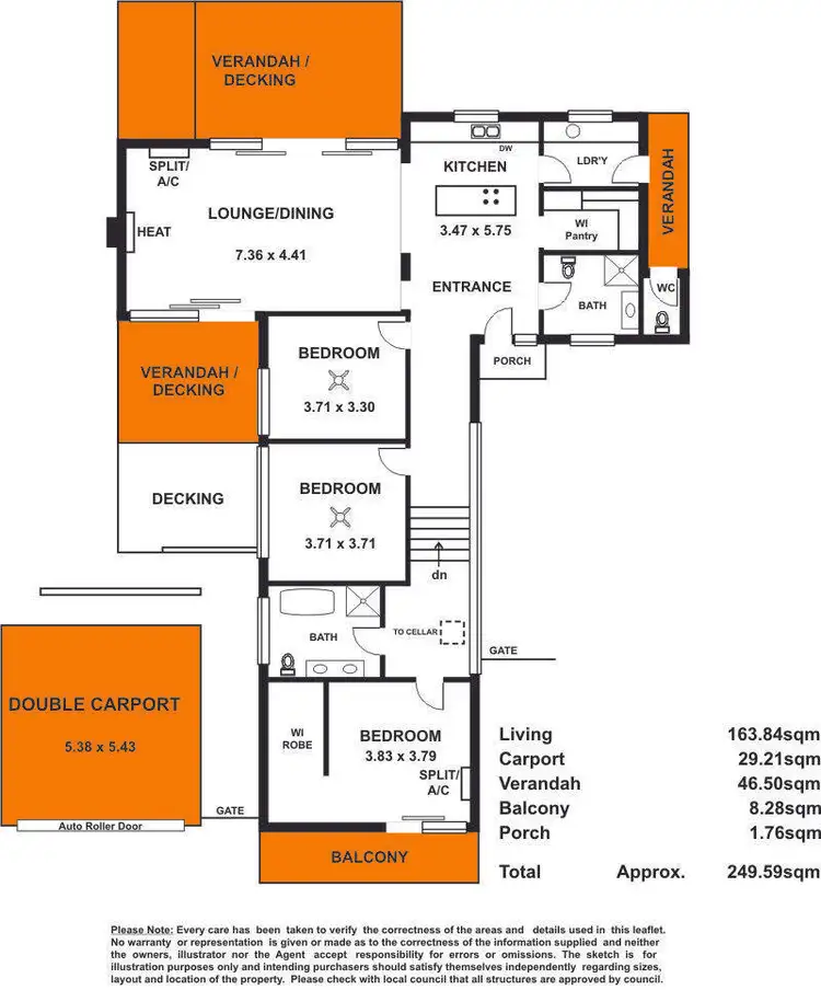 Floorplan of Homely house listing, 1/10 Lincoln Street, Kensington Gardens SA 5068