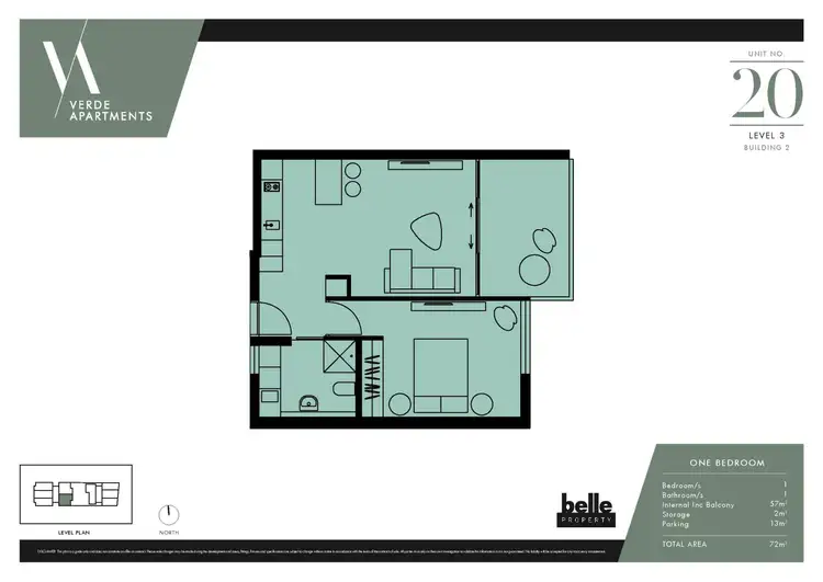 Floorplan of Homely apartment listing, 20/261 Condamine Street, Manly Vale NSW 2093