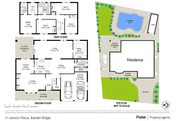 Floorplan of Homely house listing, 11 Lawson Place, Barden Ridge NSW 2234