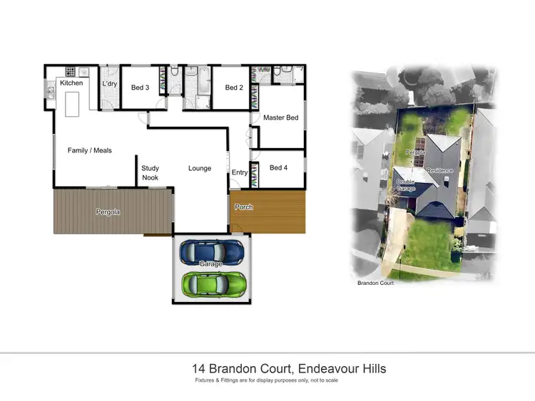 Floorplan of Homely house listing, 14 Brandon Court, Endeavour Hills VIC 3802