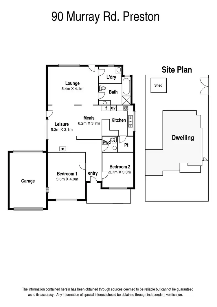 Floorplan of Homely house listing, 90 Murray Road, Preston VIC 3072
