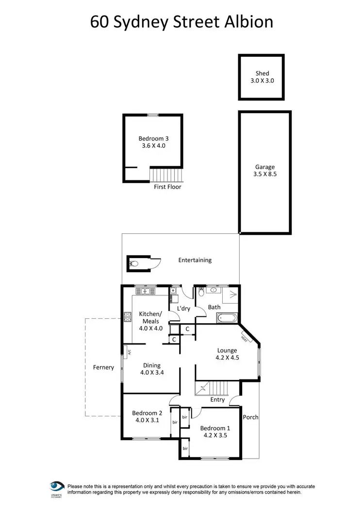 Floorplan of Homely house listing, 60 Sydney Street, Albion VIC 3020
