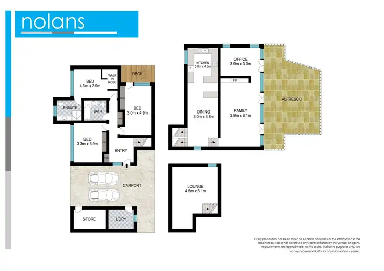 Floorplan of Homely house listing, 8 Nardie Street, Sapphire Beach NSW 2450