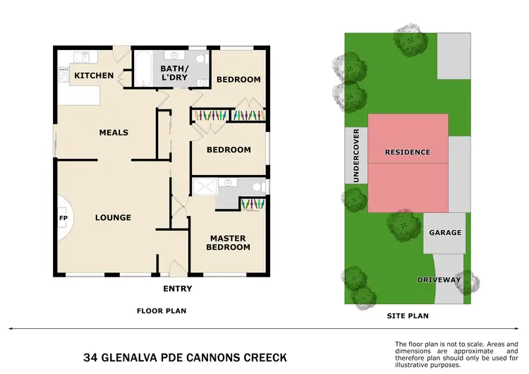 Floorplan of Homely house listing, 34 Glenalva Parade, Cannons Creek VIC 3977
