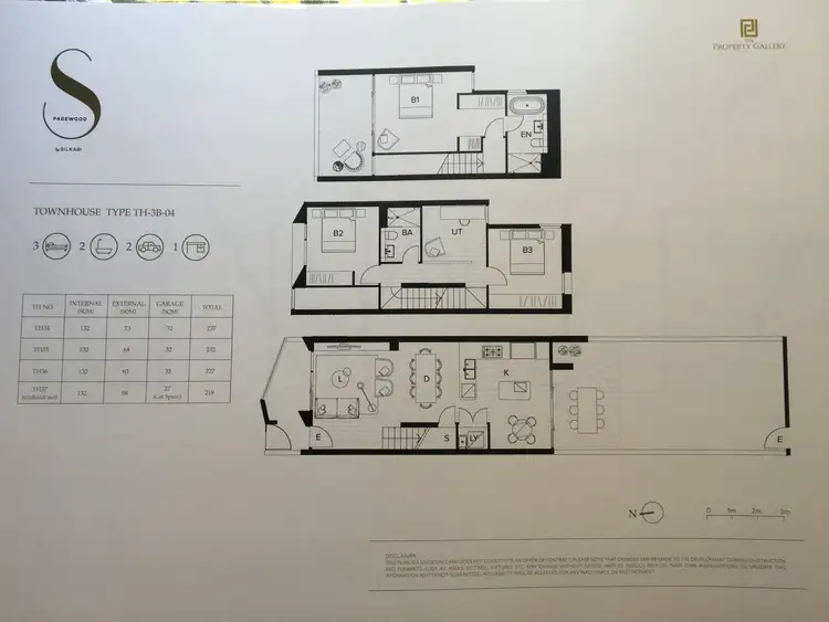 Floorplan of Homely townhouse listing, TH36/32 Page Street, Pagewood NSW 2035