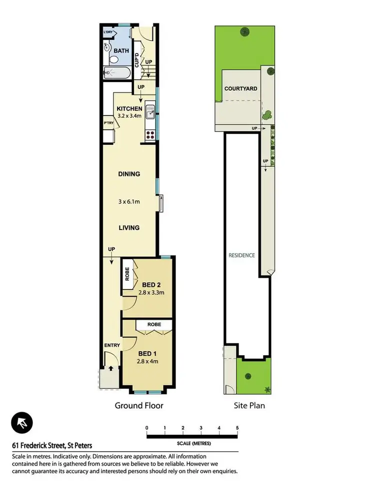 Floorplan of Homely house listing, 61 Frederick Street, St Peters NSW 2044