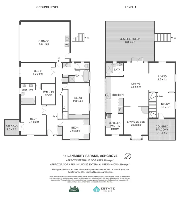 Floorplan of Homely house listing, 11 Lansbury Parade, Ashgrove QLD 4060