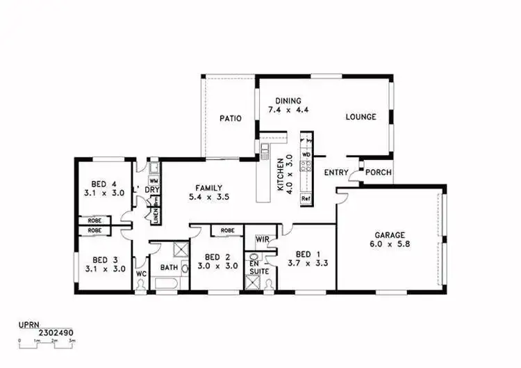 Floorplan of Homely house listing, 64 Phoenix Parade, Kirwan QLD 4817