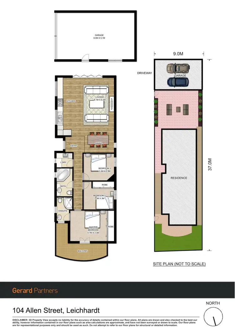 Floorplan of Homely house listing, 104 Allen Street, Leichhardt NSW 2040