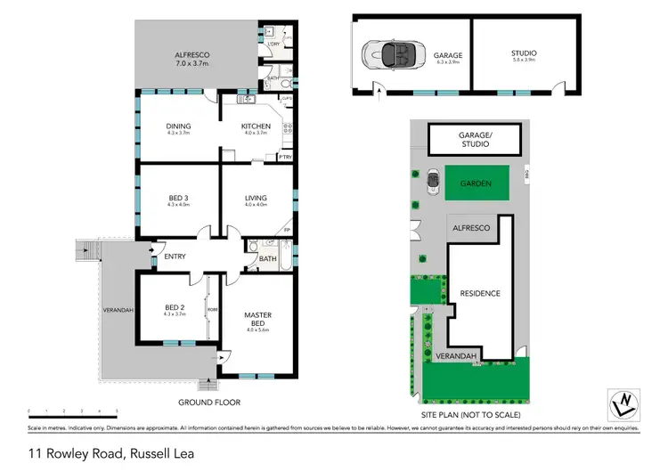 Floorplan of Homely house listing, 11 Rowley Road, Russell Lea NSW 2046