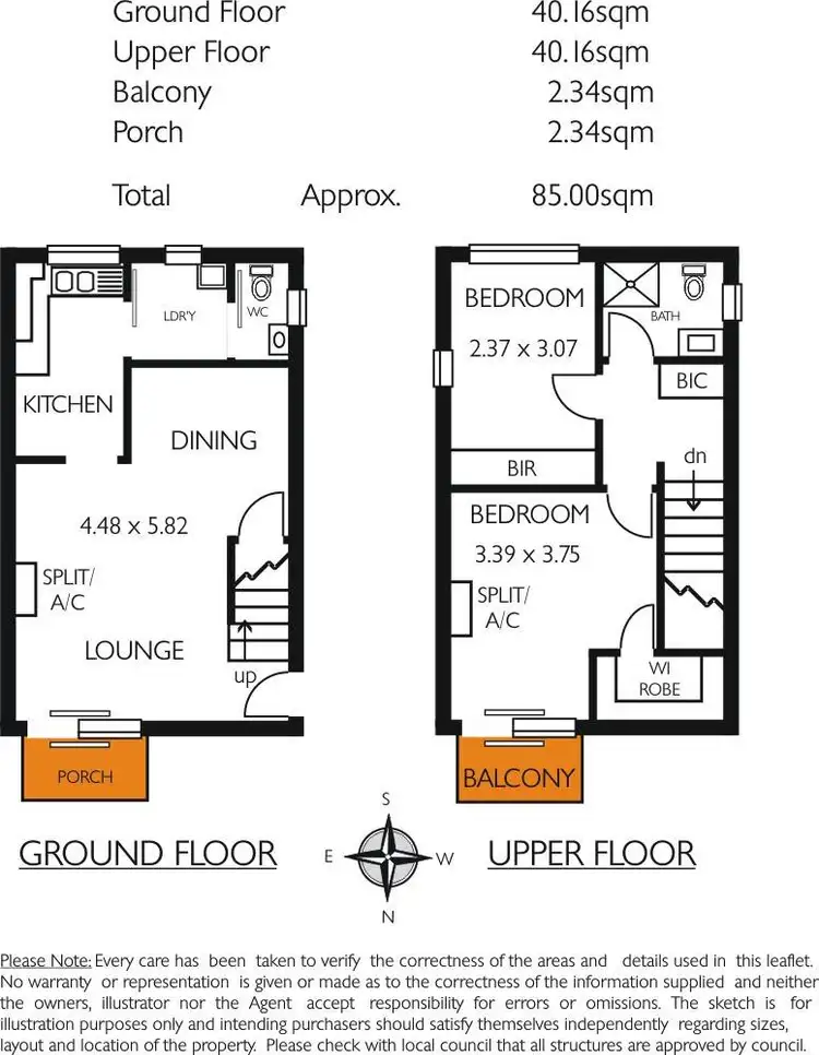 Floorplan of Homely unit listing, 4/286 Seaview Road, Henley Beach SA 5022