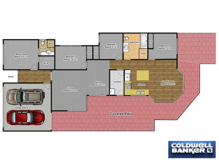 Floorplan of Homely house listing, 10 Corrin Court, Wattle Grove NSW 2173