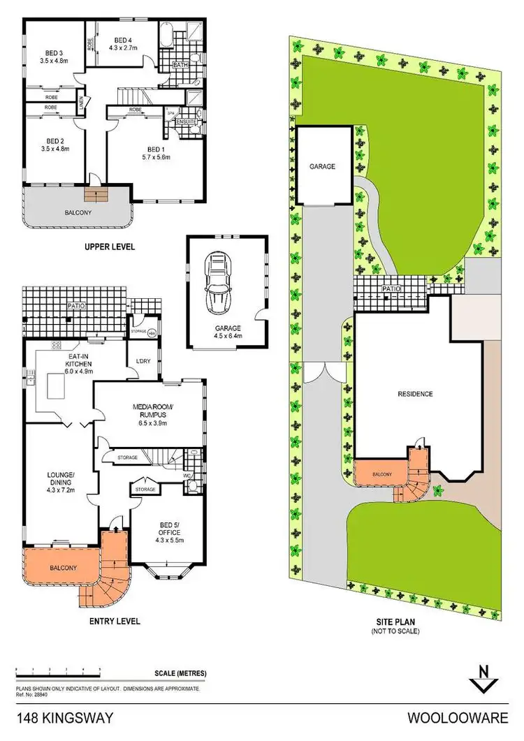 Floorplan of Homely house listing, 148 Kingsway, Woolooware NSW 2230