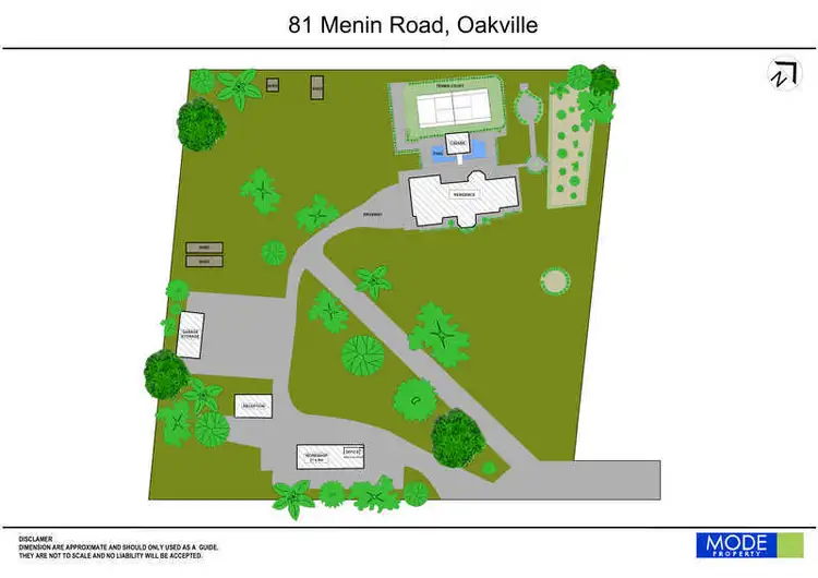 Floorplan of Homely house listing, 81 Menin Road, Oakville NSW 2765
