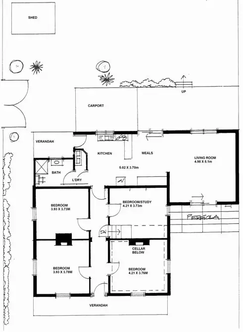 Floorplan of Homely house listing, 26 Edward Street, Norwood SA 5067