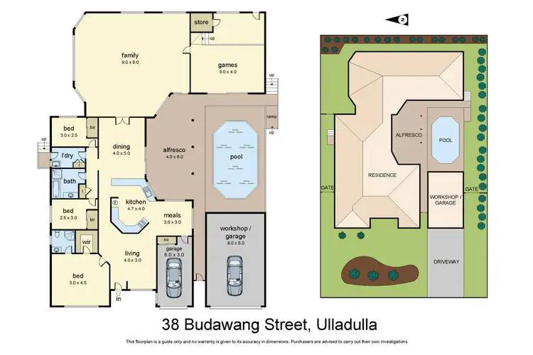Floorplan of Homely house listing, 38 Budawang Drive, Ulladulla NSW 2539