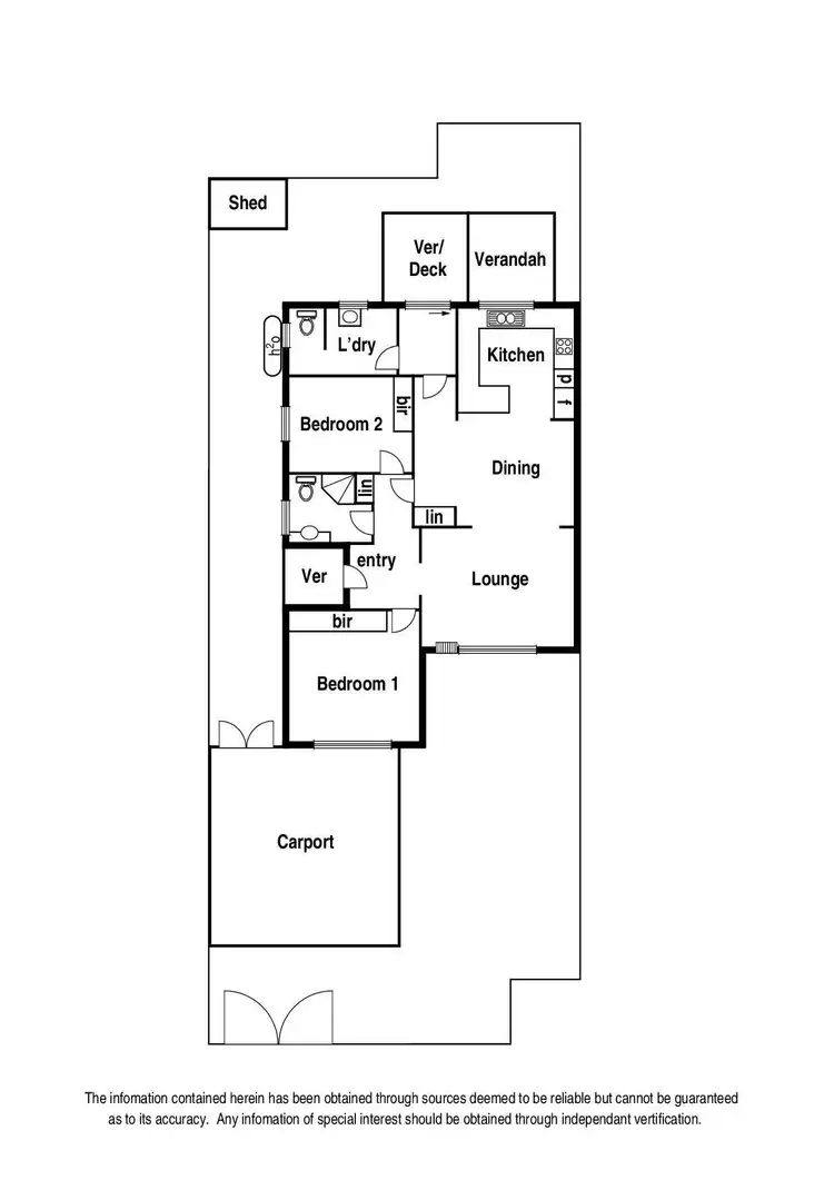 Floorplan of Homely house listing, 1/118 Leamington Street, Reservoir VIC 3073
