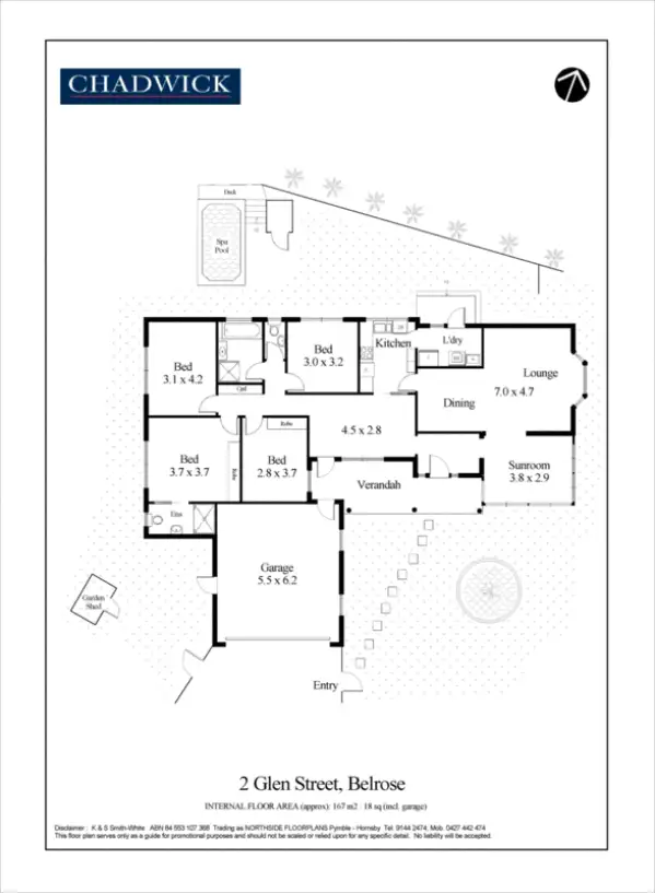 Floorplan of Homely house listing, 2 Glen Street, Belrose NSW 2085