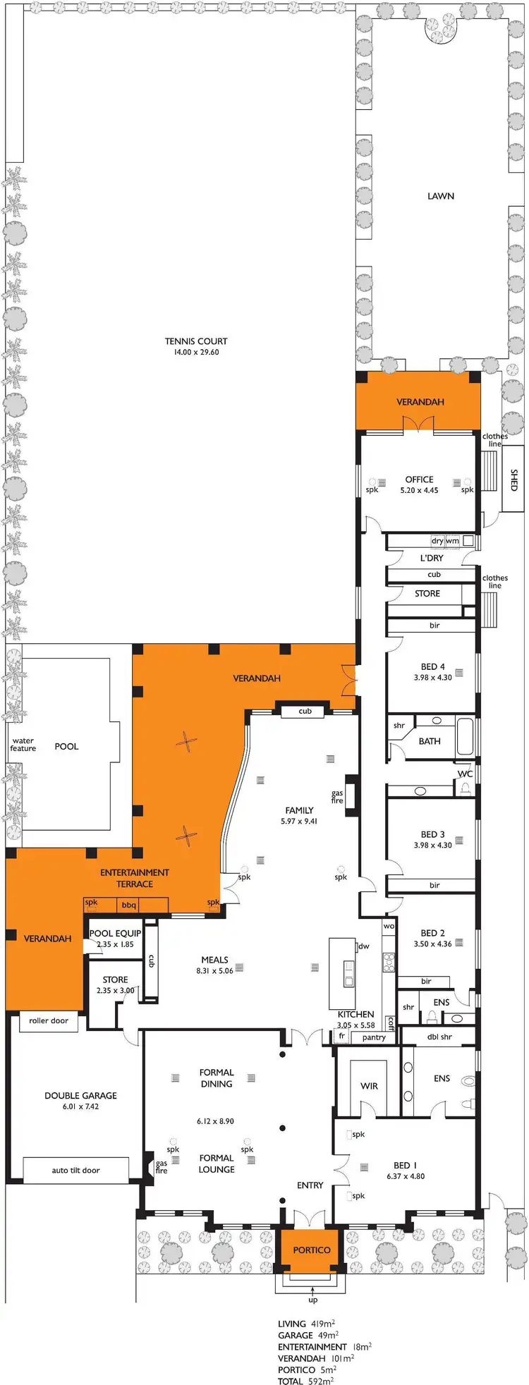 Floorplan of Homely house listing, 34 Cudmore Avenue, Toorak Gardens SA 5065