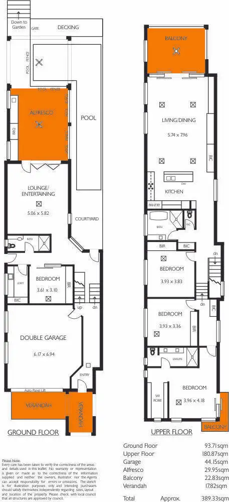 Floorplan of Homely house listing, 92 Second Avenue, Moana SA 5169