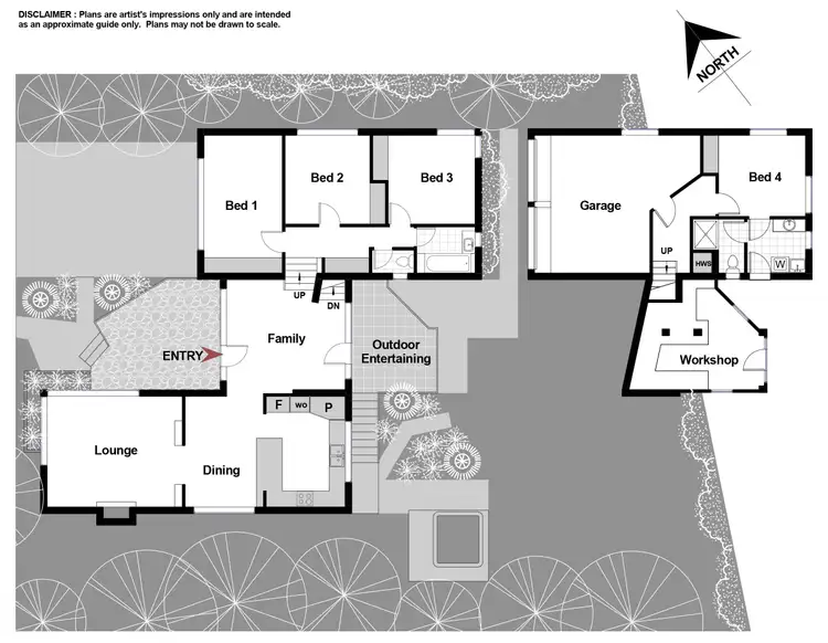 Floorplan of Homely house listing, 192 Dryandra Street, O'connor ACT 2602
