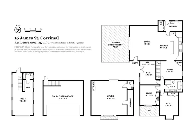 Floorplan of Homely house listing, 16 James Road, Corrimal NSW 2518