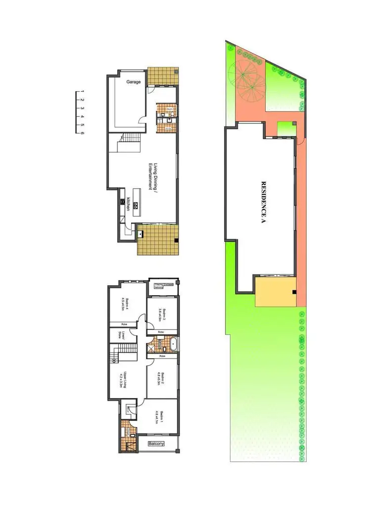 Floorplan of Homely semi-detached listing, 291 Stoney Creek Road, Kingsgrove NSW 2208