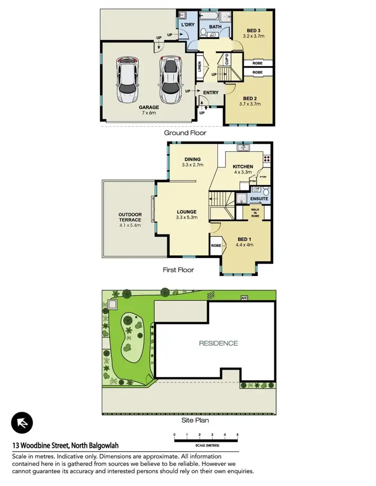 Floorplan of Homely house listing, 13 Woodbine Street, North Balgowlah NSW 2093