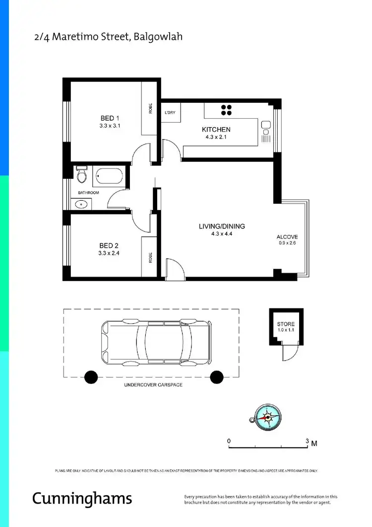 Floorplan of Homely unit listing, 2/4 Maretimo Street, Balgowlah NSW 2093