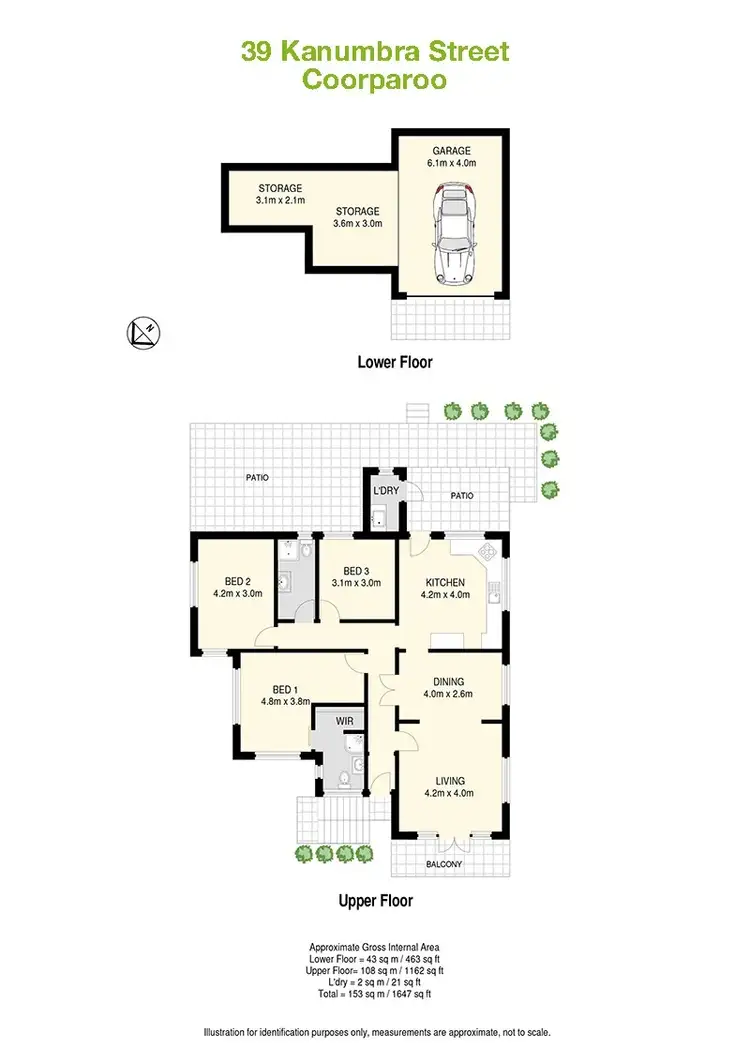 Floorplan of Homely house listing, 39 Kanumbra Street, Coorparoo QLD 4151