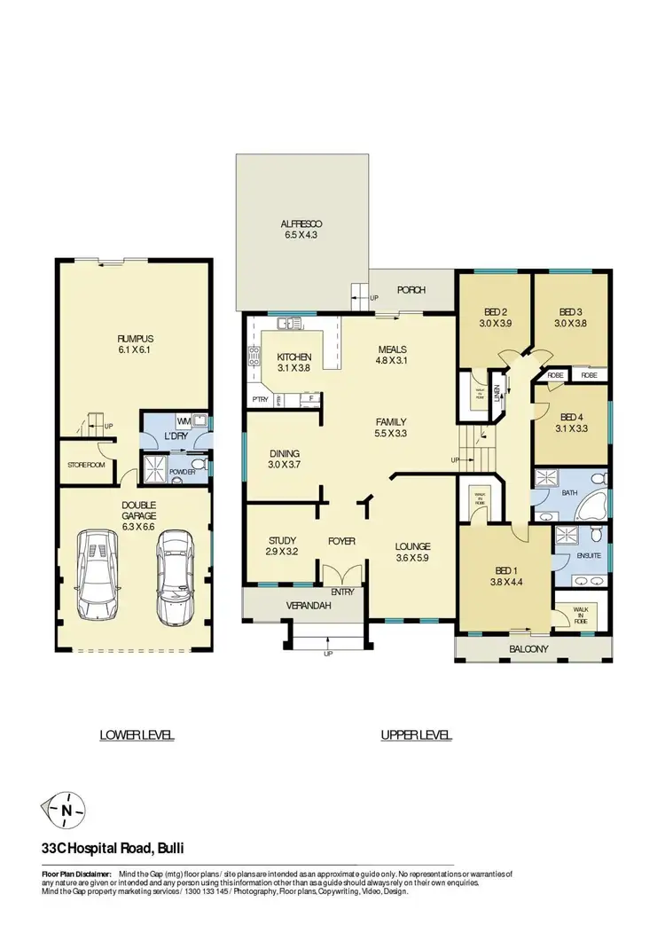 Floorplan of Homely house listing, 33c Hospital Road, Bulli NSW 2516
