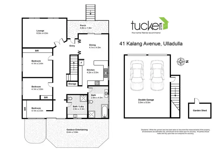 Floorplan of Homely house listing, 41 Kalang Avenue, Ulladulla NSW 2539