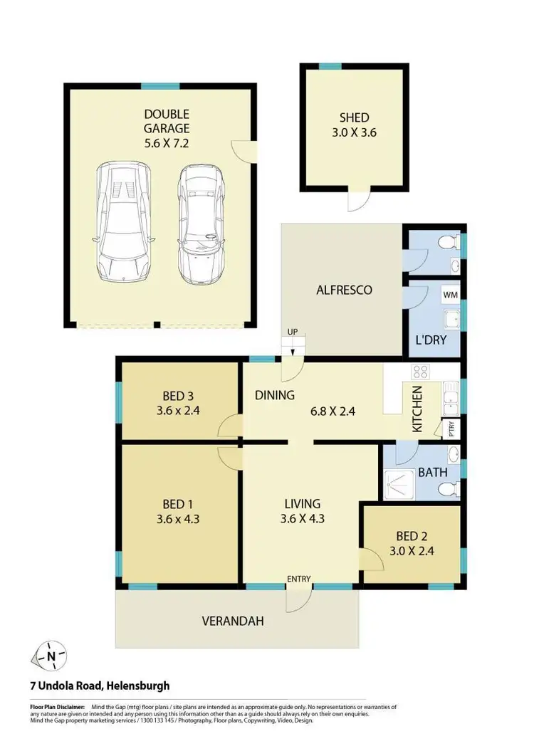 Floorplan of Homely house listing, 7 Undola Road, Helensburgh NSW 2508