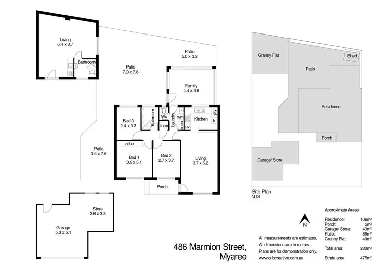 Floorplan of Homely house listing, 486 Marmion Street, Myaree WA 6154