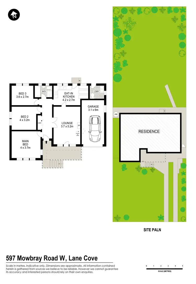 Floorplan of Homely house listing, 597 Mowbray Road, Lane Cove NSW 2066