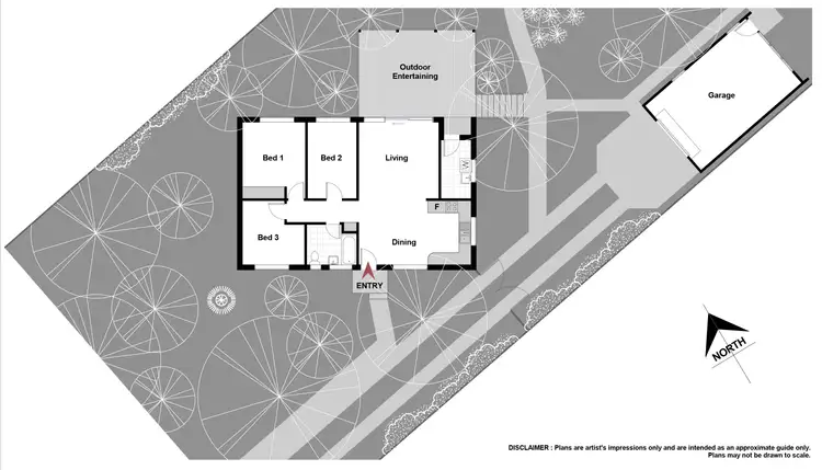 Floorplan of Homely house listing, 7 Gledden Street, Chifley ACT 2606