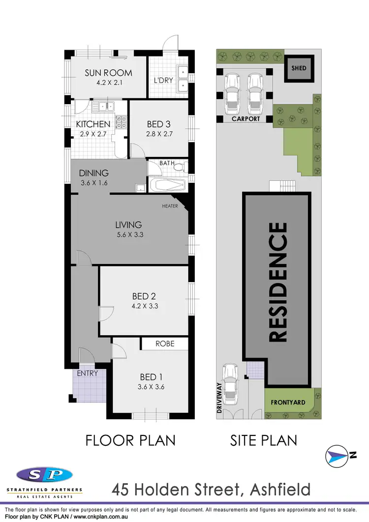 Floorplan of Homely house listing, 45 Holden Street, Ashfield NSW 2131