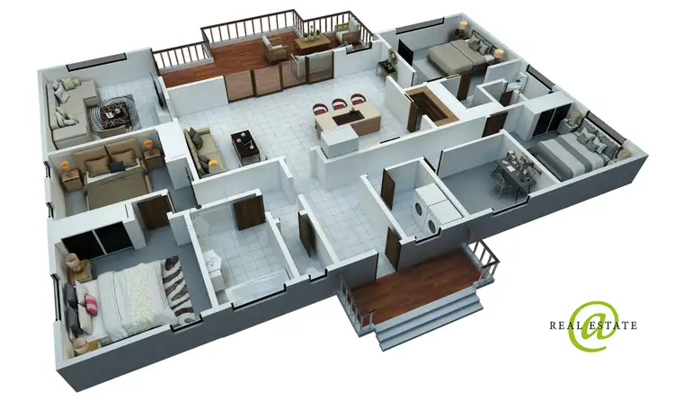 Floorplan of Homely house listing, 13 Brumby Drive, Tanby QLD 4703