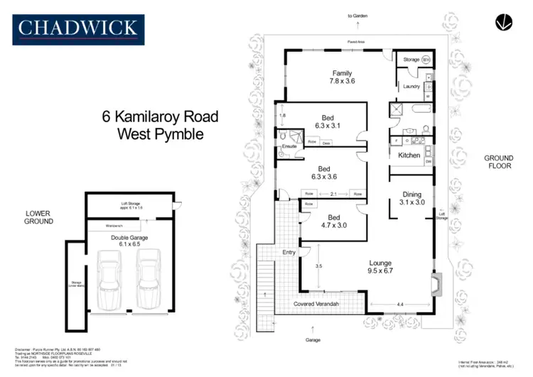 Floorplan of Homely house listing, 6 Kamilaroy Road, West Pymble NSW 2073