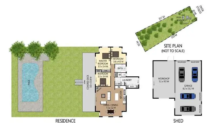 Floorplan of Homely house listing, 64 Estelle Road, Currumbin Valley QLD 4223